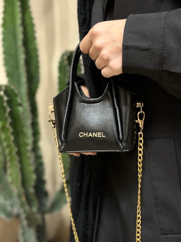 کیف زنانه چرم مدل چنل AT,chanel76809