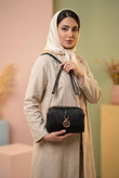 کیف زنانه آویز دیور مدل راه راه کد B3490