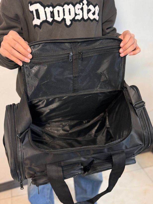 ساک ورزشی مدل نایک دوجیب جاکفشی دار B1390