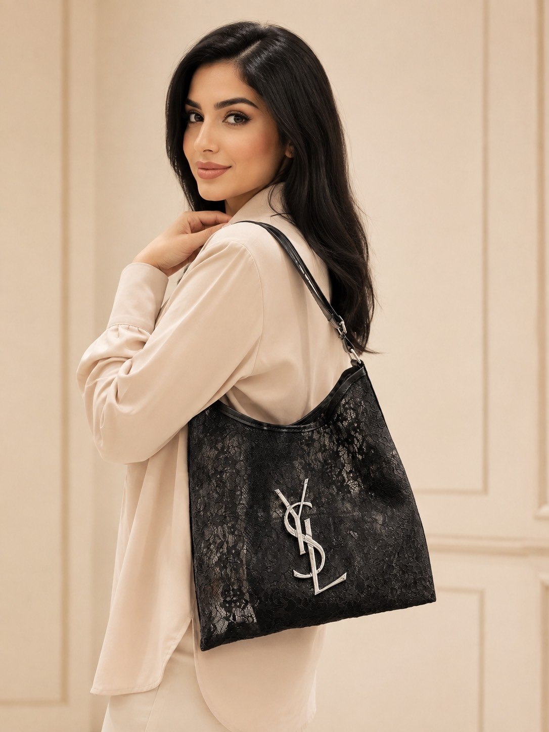 کیف زنانه توری مدل ysl کد ha14007